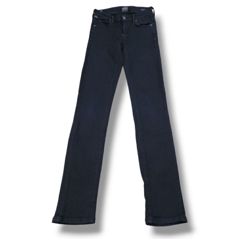 Citizens Of Humanity Jeans Size 27 W24"xL30" Avedon Slick Skinny Leg Jeans Black
